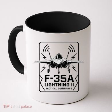 F-35A Lightning II Tactical Dominance  Coffee Mug