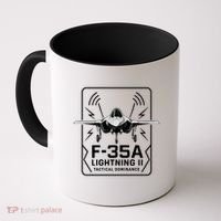 F-35A Lightning II Tactical Dominance  Coffee Mug thumb 0
