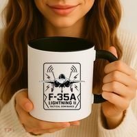 F-35A Lightning II Tactical Dominance  Coffee Mug thumb 3