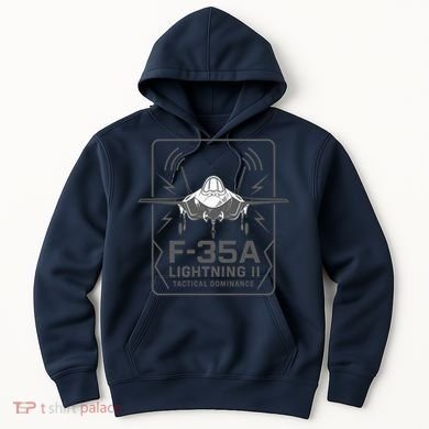 F-35A Lightning II Tactical Dominance  Hoodie