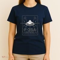 F-35A Lightning II Tactical Dominance  T-Shirt thumb 4