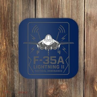 F-35A Lightning II Tactical Dominance  Coaster