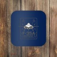 F-35A Lightning II Tactical Dominance  Coaster thumb 0