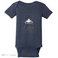 F-35A Lightning II Tactical Dominance  Baby Bodysuit thumb 0