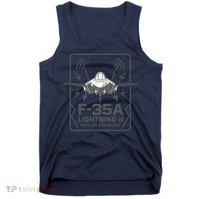 F-35A Lightning II Tactical Dominance  Tank Top