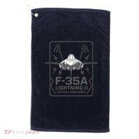 F-35A Lightning II Tactical Dominance  Golf Towel thumb 0