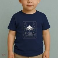 F-35A Lightning II Tactical Dominance  Toddler T-Shirt thumb 2