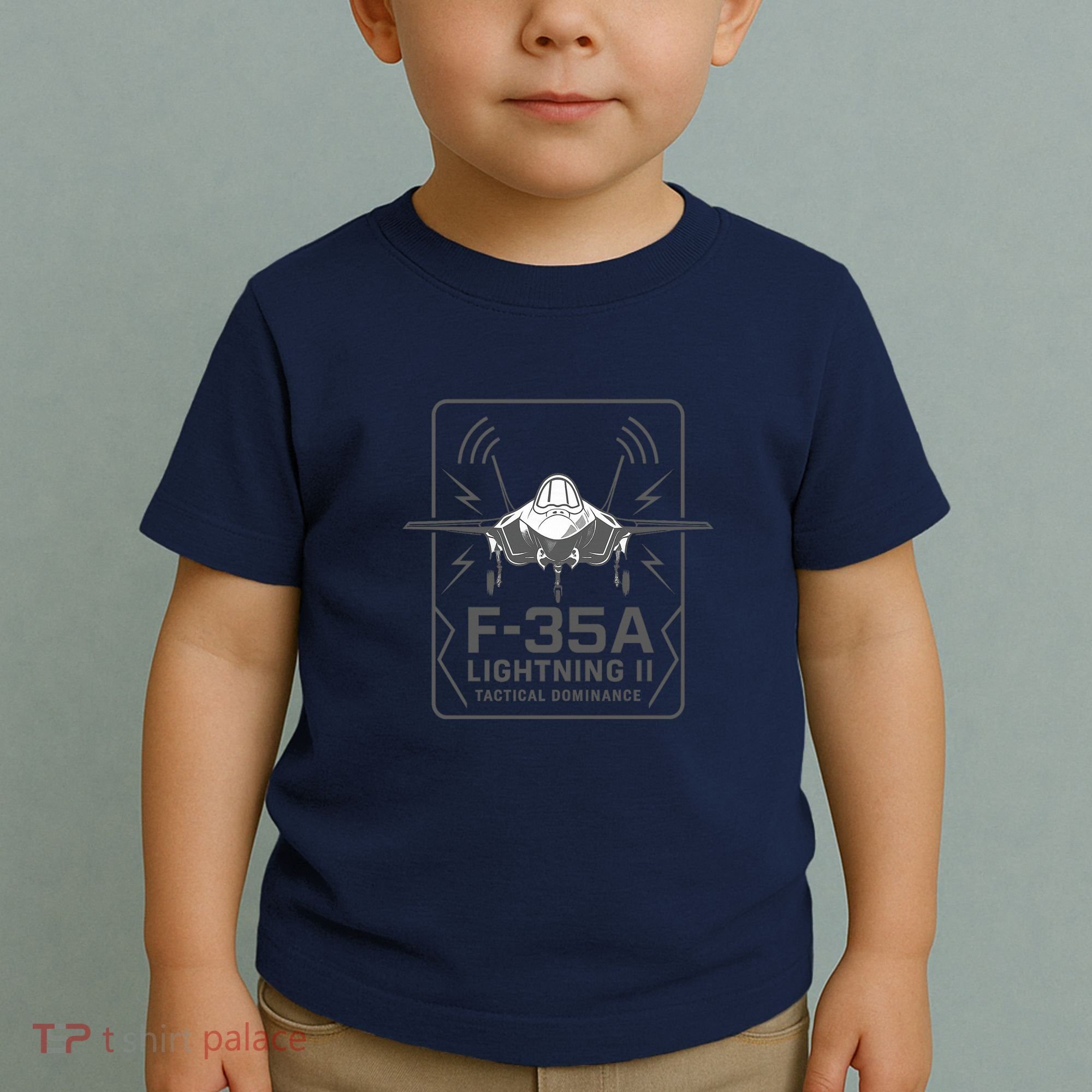 F-35A Lightning II Tactical Dominance  Toddler T-Shirt