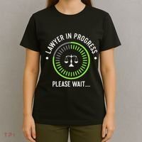 Funny Lawyer In Progress Gift T Law School Apparel T-Shirt thumb 4