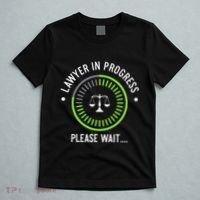 Funny Lawyer In Progress Gift T Law School Apparel T-Shirt thumb 5