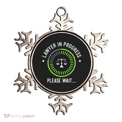 Funny Lawyer In Progress Gift T Law School Apparel Ornament