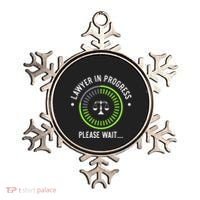 Funny Lawyer In Progress Gift T Law School Apparel Ornament thumb 0