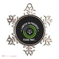 Funny Lawyer In Progress Gift T Law School Apparel Ornament thumb 0