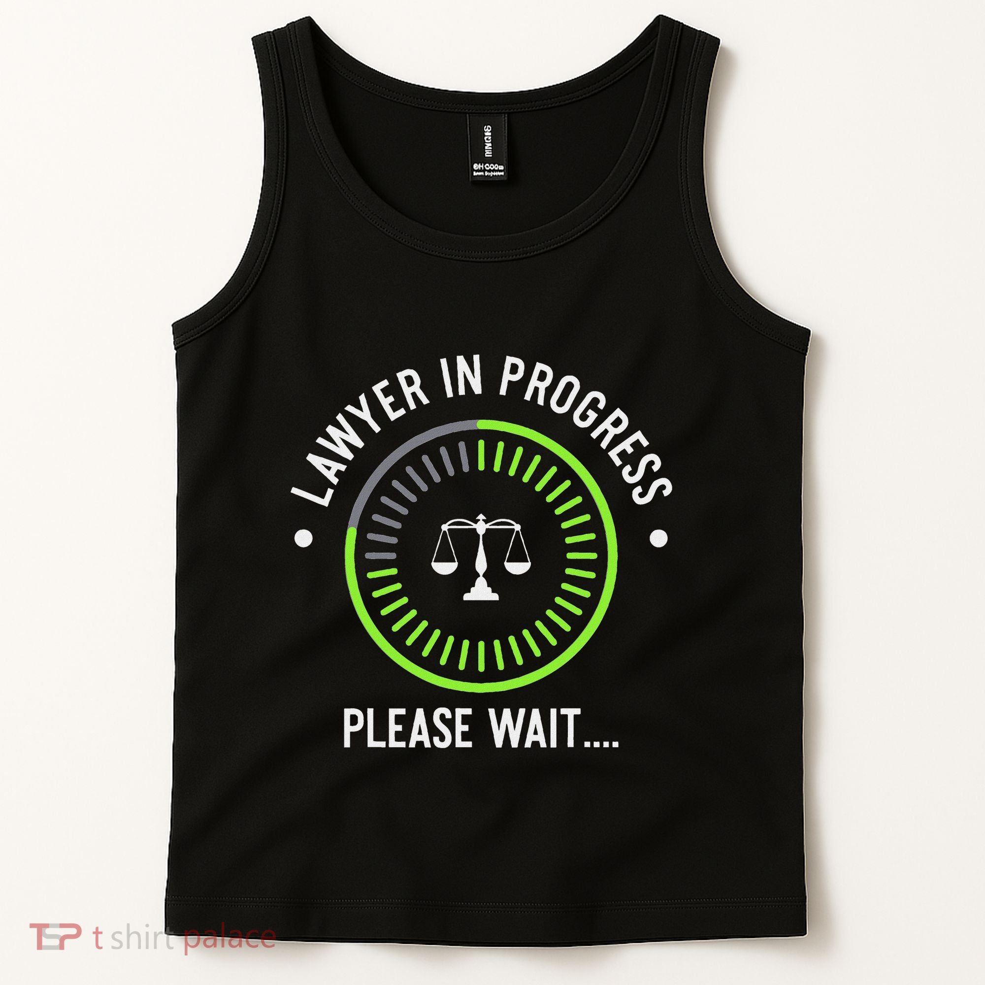 Funny Lawyer In Progress Gift T Law School Apparel Tank Top