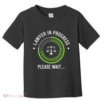 Funny Lawyer In Progress Gift T Law School Apparel Toddler T-Shirt thumb 0