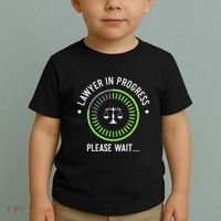 Funny Lawyer In Progress Gift T Law School Apparel Toddler T-Shirt thumb 2