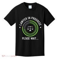 Funny Lawyer In Progress Gift T Law School Apparel Kids T-Shirt thumb 0