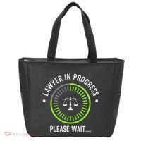 Funny Lawyer In Progress Gift T Law School Apparel Tote Bag thumb 0