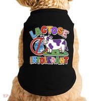 Funny Lactose Intorerant Cow Doggie Tank thumb 0