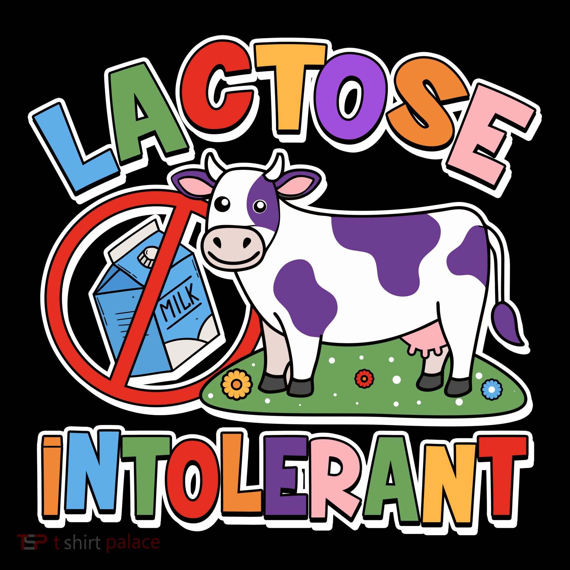 Funny Lactose Intorerant Cow Hoodie