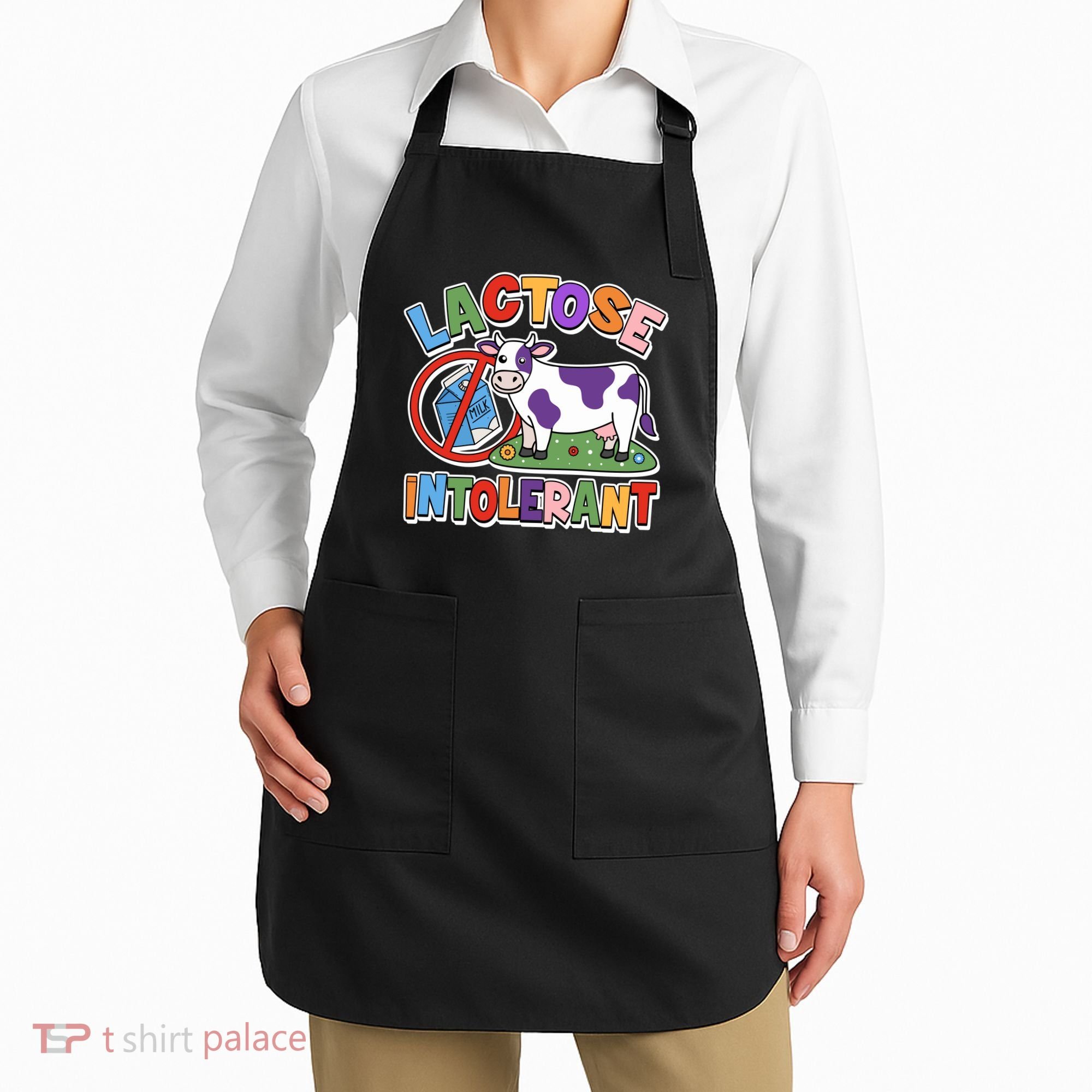Funny Lactose Intorerant Cow Apron