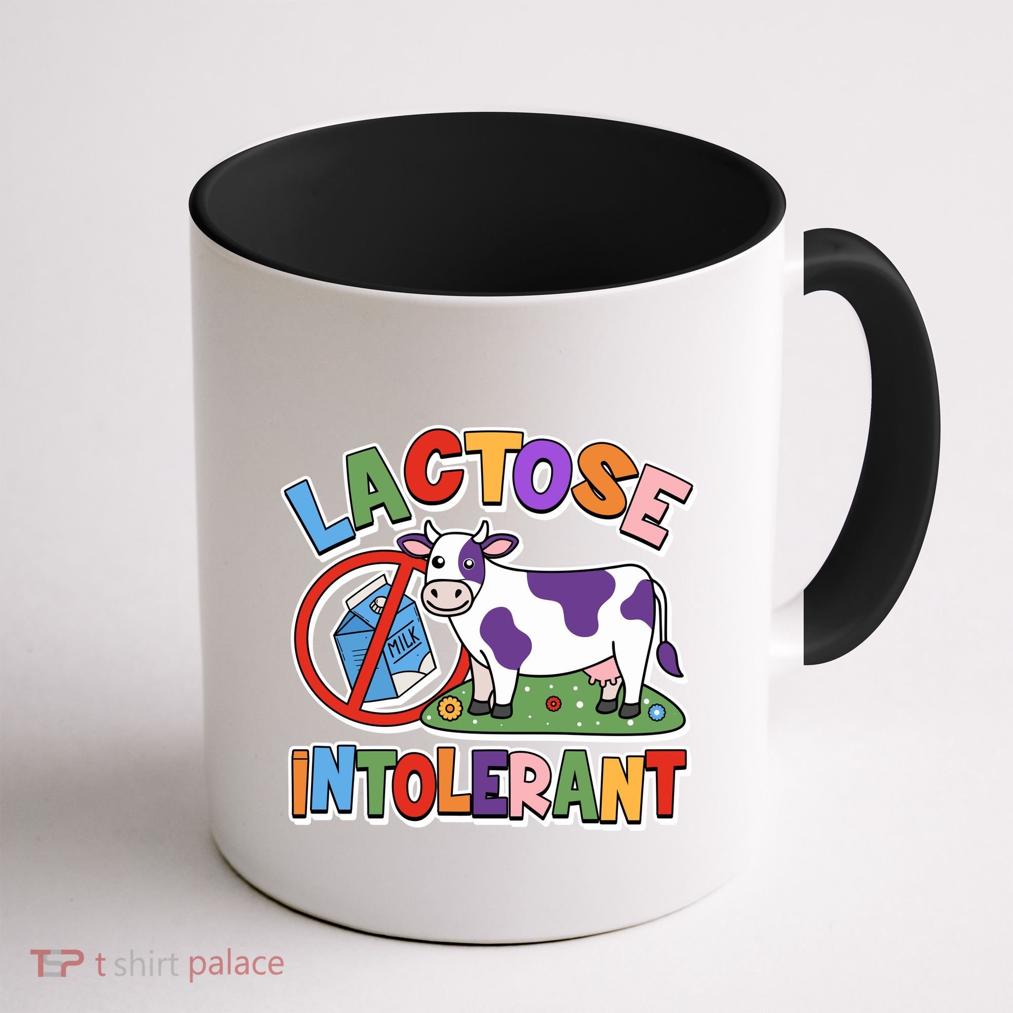 Funny Lactose Intorerant Cow Coffee Mug