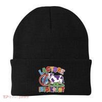 Funny Lactose Intorerant Cow Beanie thumb 0