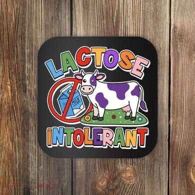 Funny Lactose Intorerant Cow Coaster