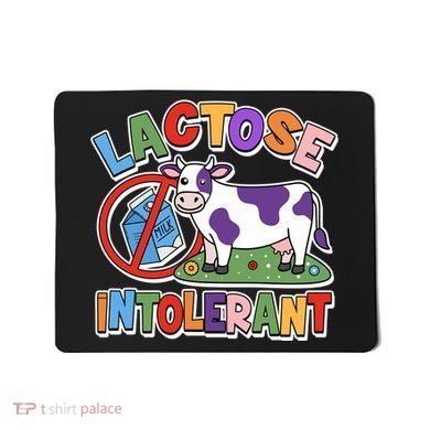 Funny Lactose Intorerant Cow Mousepad