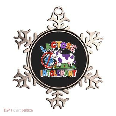 Funny Lactose Intorerant Cow Ornament