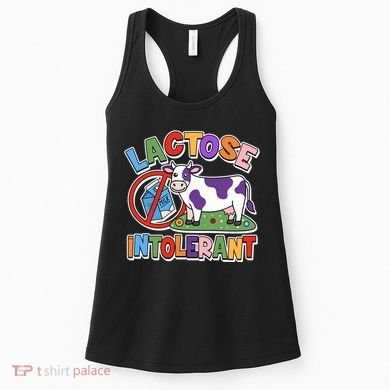 Funny Lactose Intorerant Cow Women's Tank Top