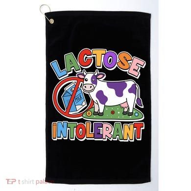 Funny Lactose Intorerant Cow Golf Towel