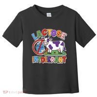 Funny Lactose Intorerant Cow Toddler T-Shirt thumb 0