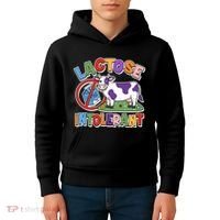 Funny Lactose Intorerant Cow Kids Hoodie thumb 4