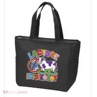 Funny Lactose Intorerant Cow Tote Bag thumb 3