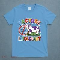 Funny Lactose Intorerant Cow T-Shirt thumb 4