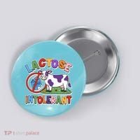Funny Lactose Intorerant Cow Button thumb 0