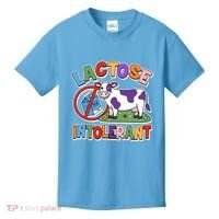 Funny Lactose Intorerant Cow Kids T-Shirt thumb 0
