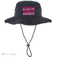 Funny Literacy Is My Jam And IM Here To Spread It Bucket Hat thumb 0