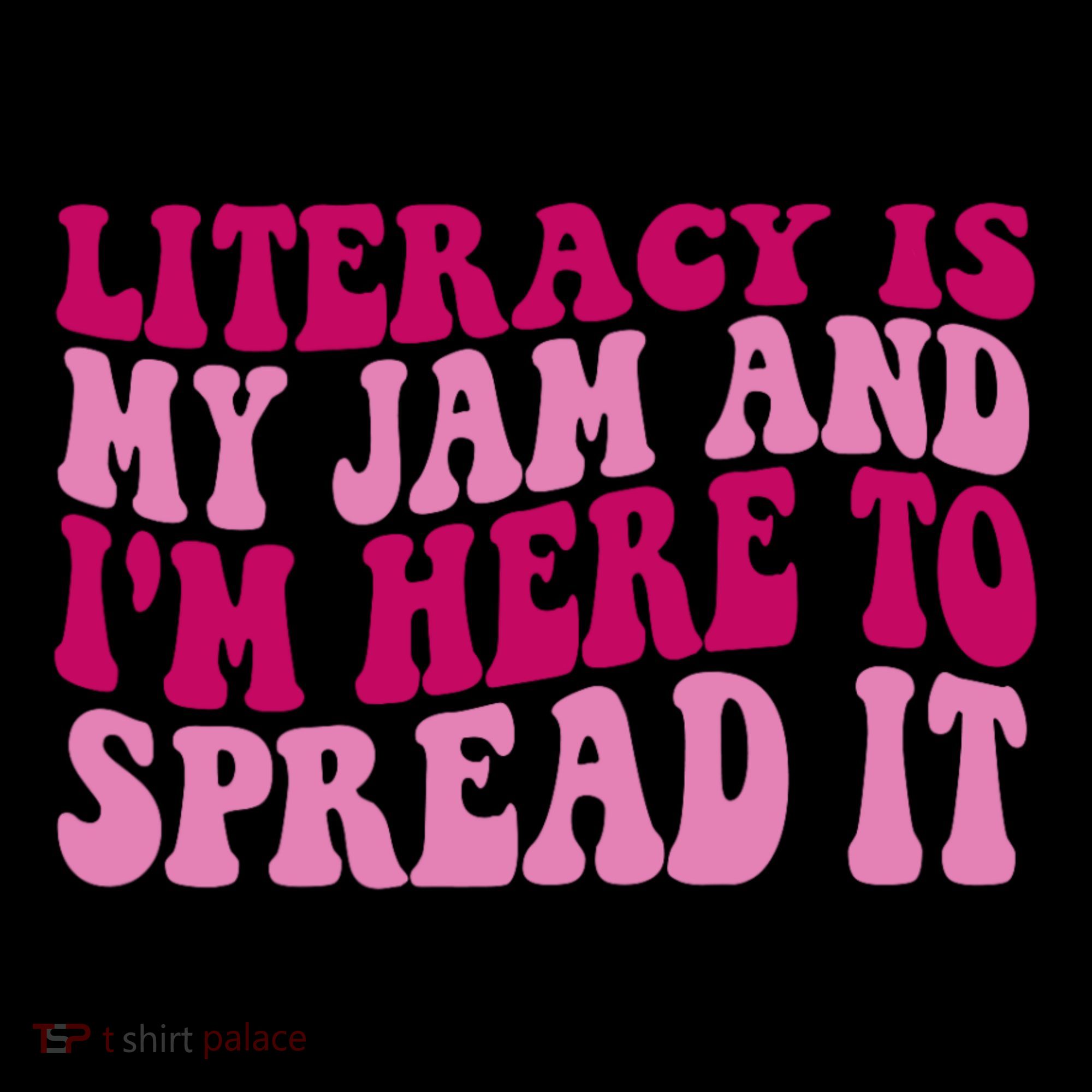 Funny Literacy Is My Jam And IM Here To Spread It Coffee Mug