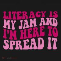 Funny Literacy Is My Jam And IM Here To Spread It Women's Tank Top thumb 5