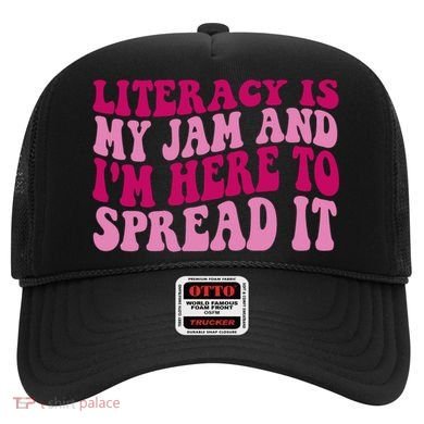 Funny Literacy Is My Jam And IM Here To Spread It Hat