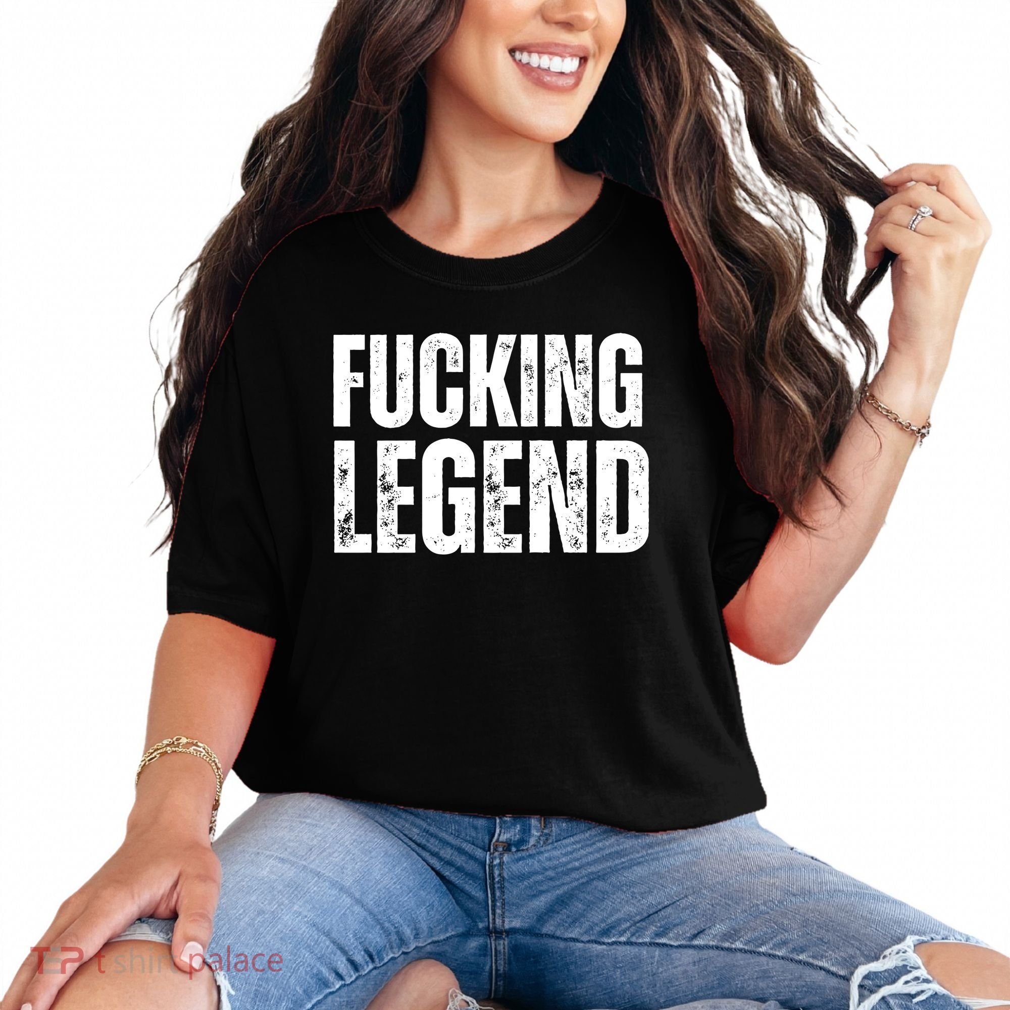 Fucking Legend Internet Social Media Insta Trending Comfort Colors T-Shirt