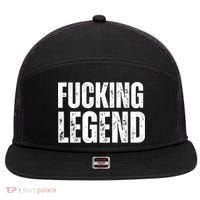 Fucking Legend Internet Social Media Insta Trending 7 Panel Mesh Trucker Snapback Hat thumb 0