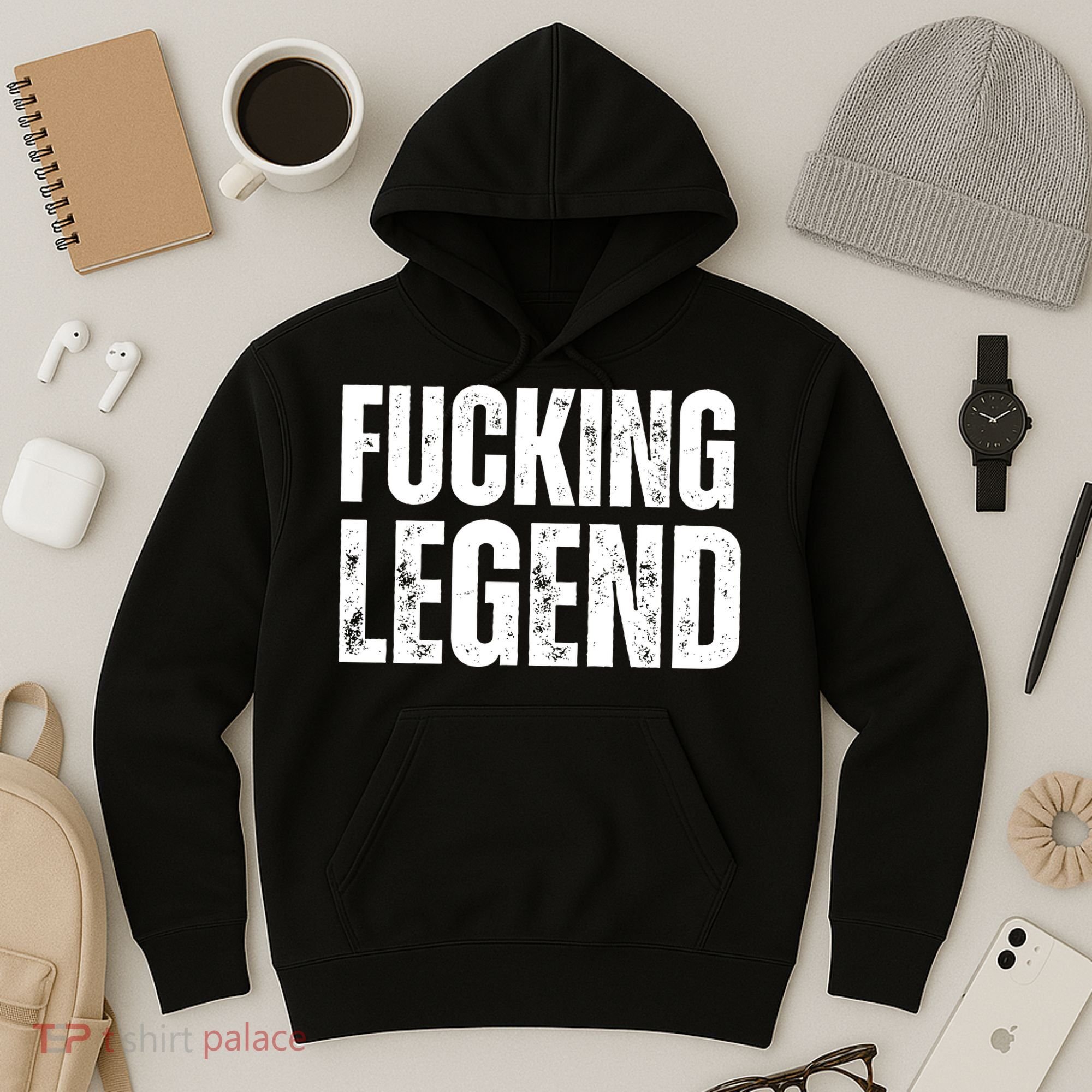 Fucking Legend Internet Social Media Insta Trending Hoodie