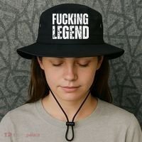 Fucking Legend Internet Social Media Insta Trending Bucket Hat thumb 3