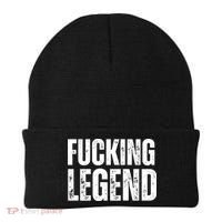 Fucking Legend Internet Social Media Insta Trending Beanie thumb 0