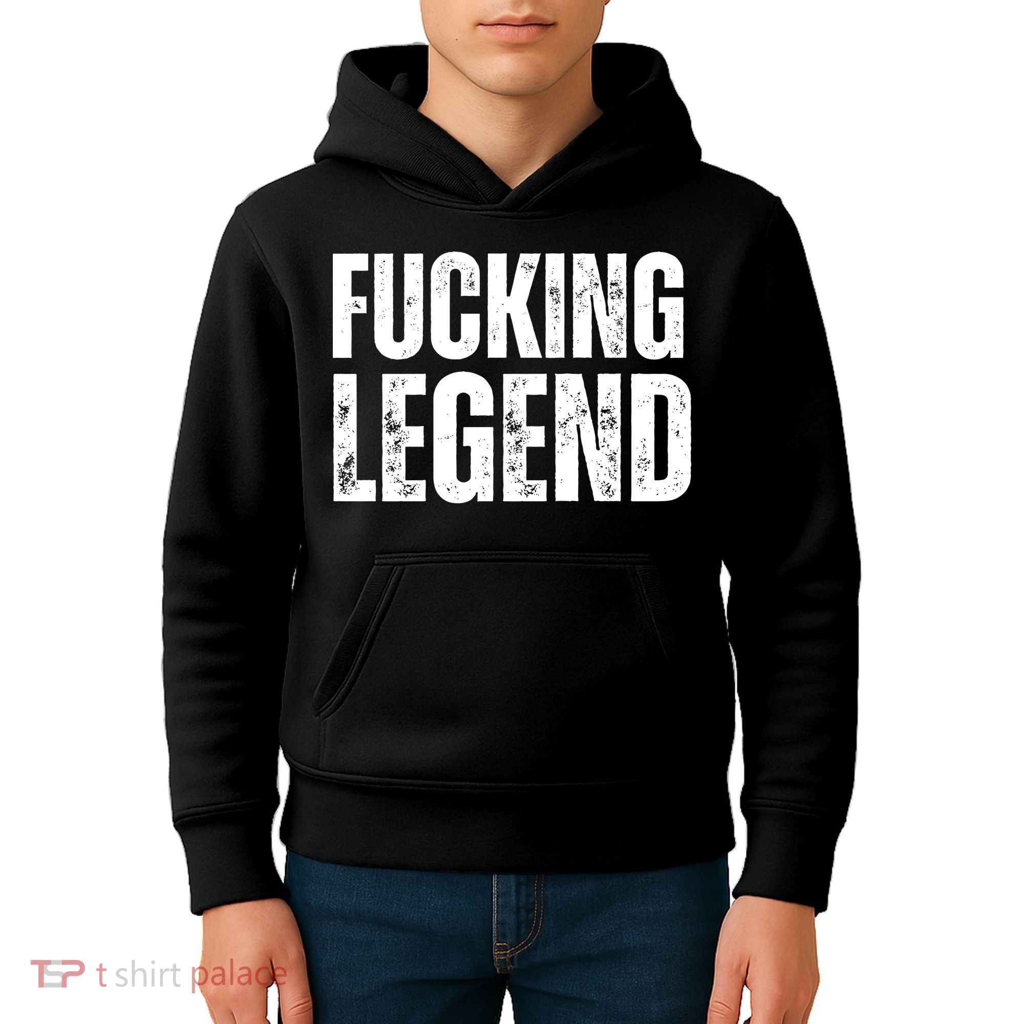 Fucking Legend Internet Social Media Insta Trending Kids Hoodie