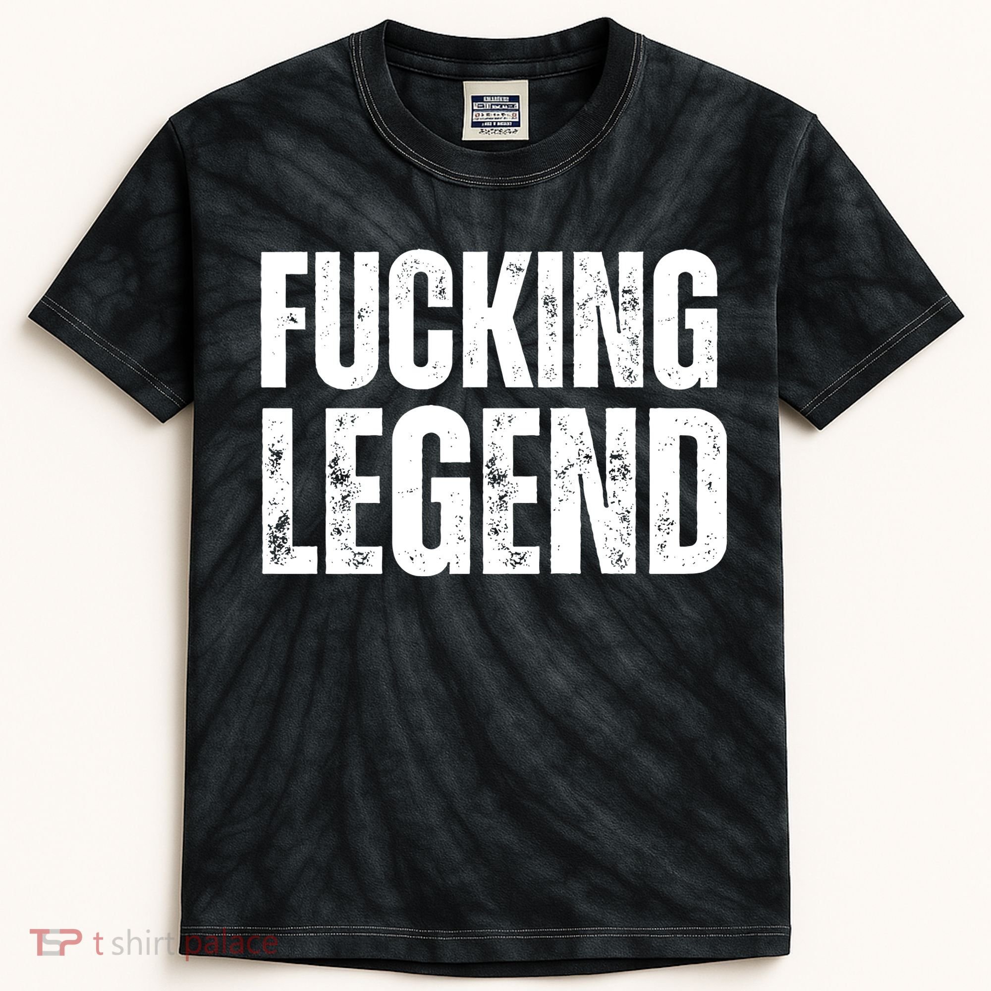 Fucking Legend Internet Social Media Insta Trending Kids Tie-Dye T-Shirt