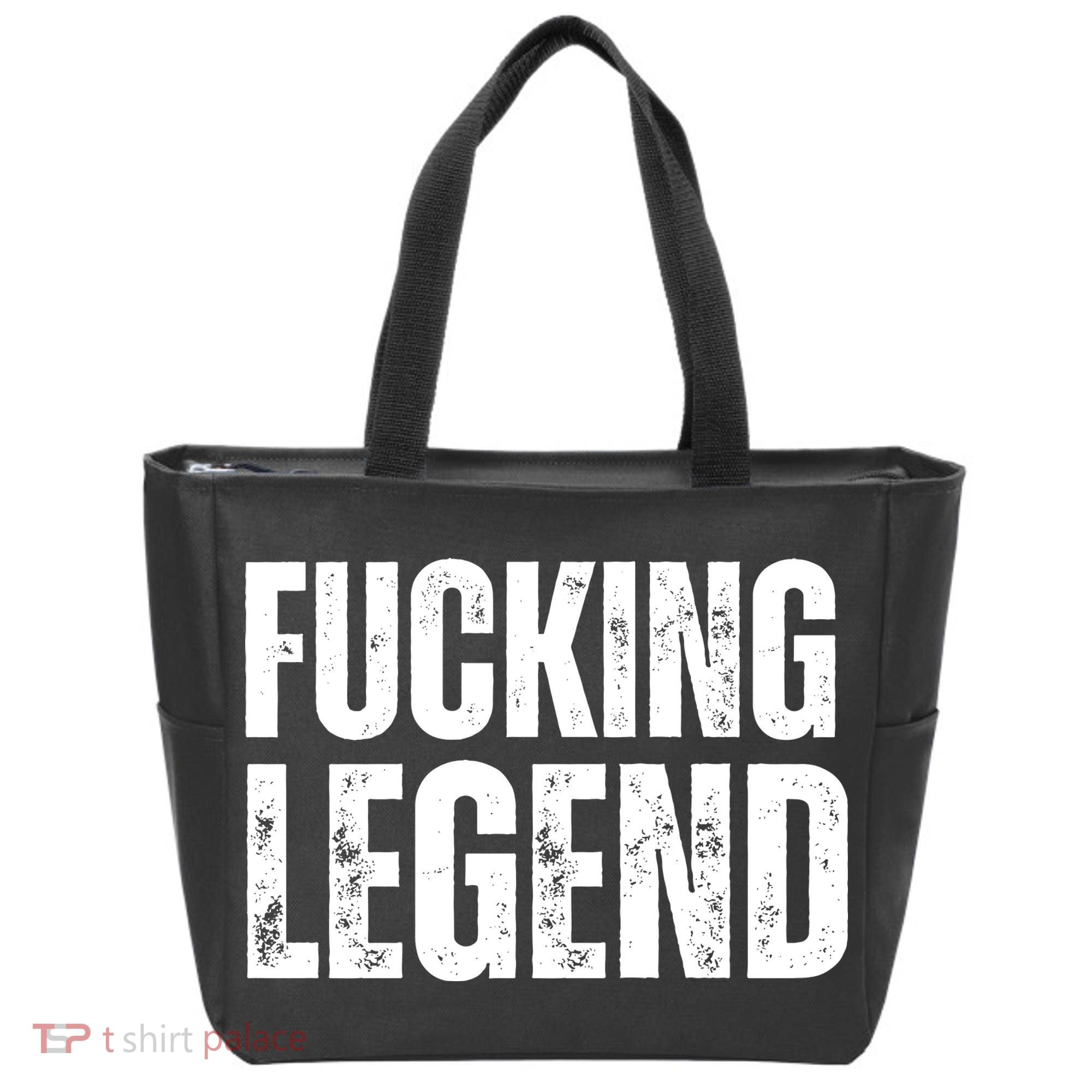 Fucking Legend Internet Social Media Insta Trending Tote Bag